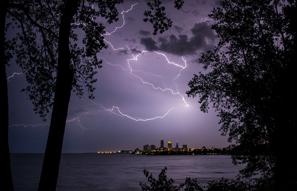 Lightning over Cleveland 2